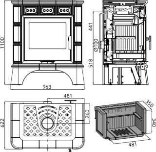 Haas Sohn kaflowy MATERA wymiary
